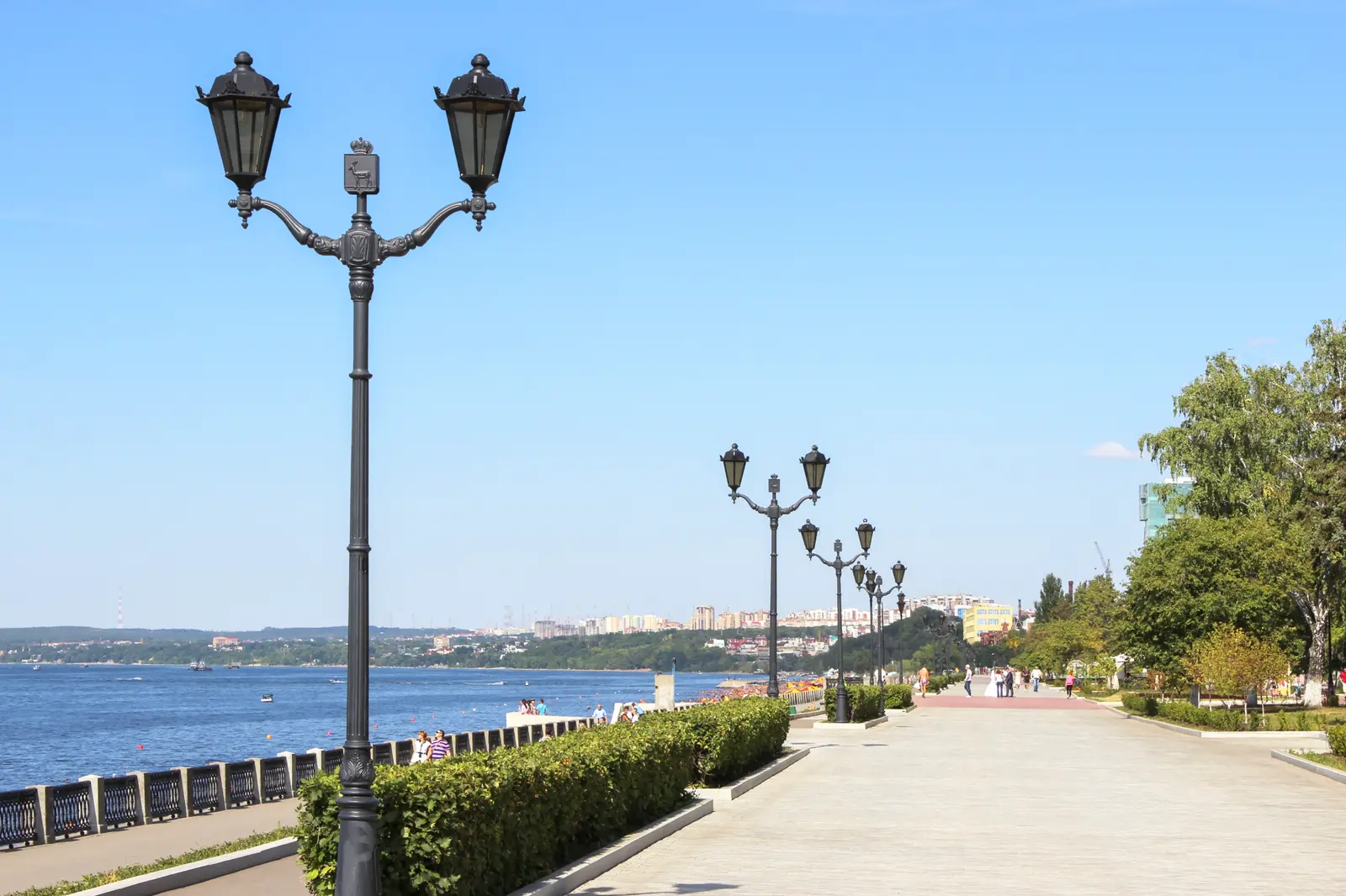 Самара: прогулка вдоль Волги